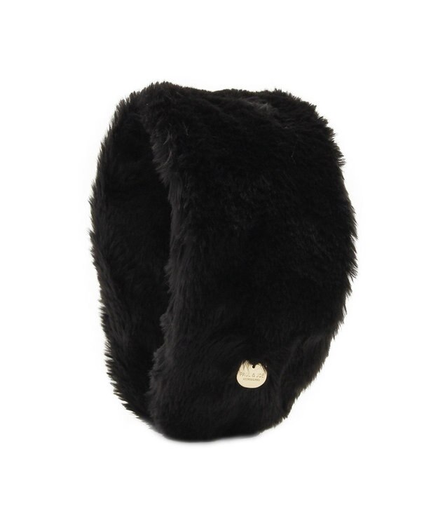 MOONBAT PAUL&JOE ACCESSOIRES(ポール&ジョー)カチューシャ イヤマフ ネコチャーム付 ブラック