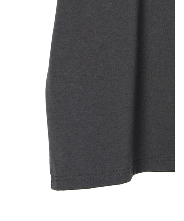 Green Parks ムジークタイガー／バックプリントＴシャツ Charcoal Gray