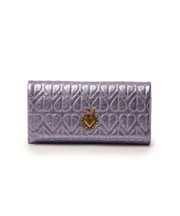 ANNA SUI ドリーミー かぶせ長財布 パープル