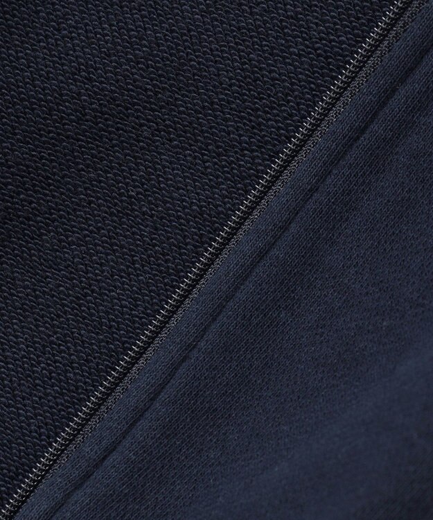 組曲 KIDS 【150-160㎝】ラウンドカラージップアップパーカー ネイビー