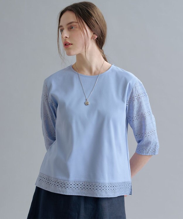 J.PRESS LADIES 【リバーシブル】ワントップ ネックレス シルバー×ケシウスゴールド系