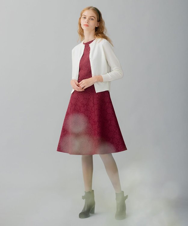 TOCCA 【洗える！】VERONICA ドレス ワイン系