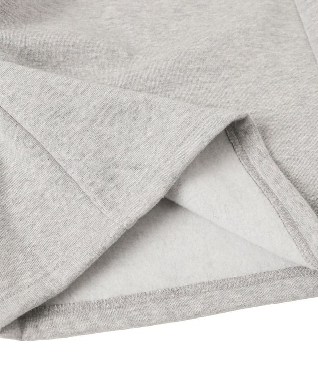 WEGO 【裏起毛】サイドリボンスウェットパンツ 杢グレー