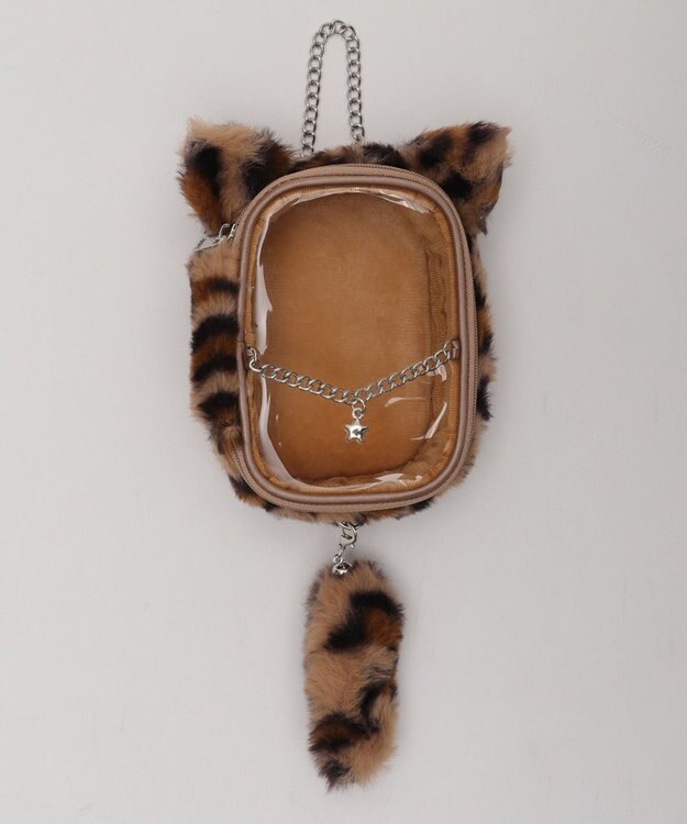 WEGO 【痛バ＆推し活ITEM】なりきりネコぬいポーチ 柄2