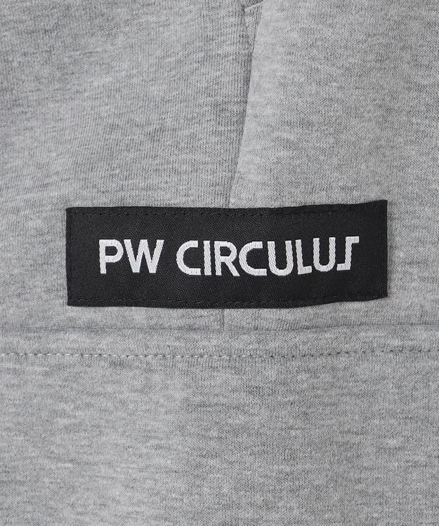 PW CIRCULUS 【MEN】ワイドハーフパンツ ゴルフ グレー系