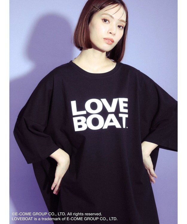 Green Parks ■別注　ＬＯＶＥ　ＢＯＡＴ　ロゴｐｔビッグＴ Black