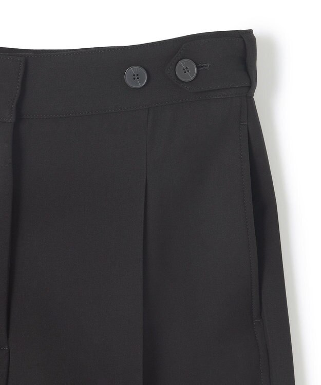 JOSEPH ドレーピーウールビスコース　トラウザーズ Black