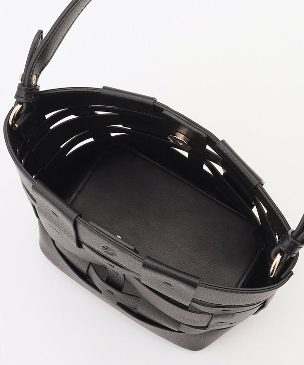 自由区 ランダムメッシュミニ バッグ ブラック