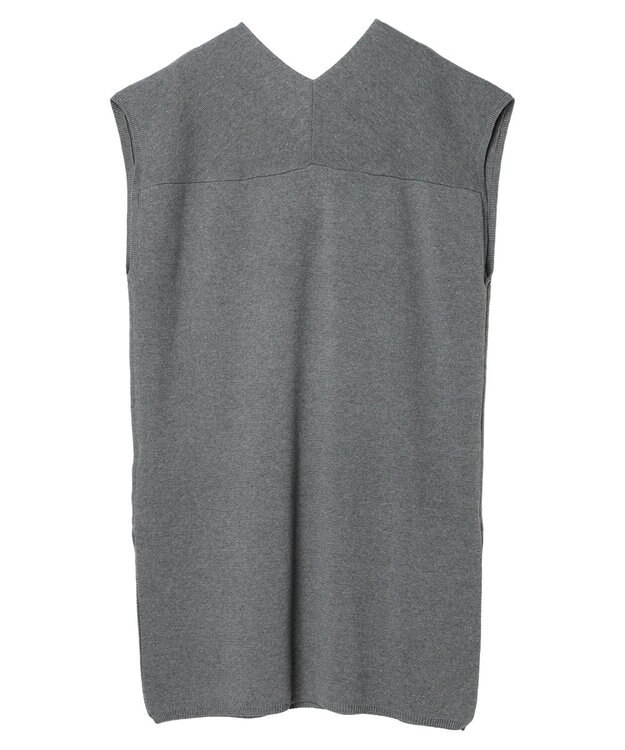 CRAFT STANDARD BOUTIQUE ジレニットワンピース Gray Mixture