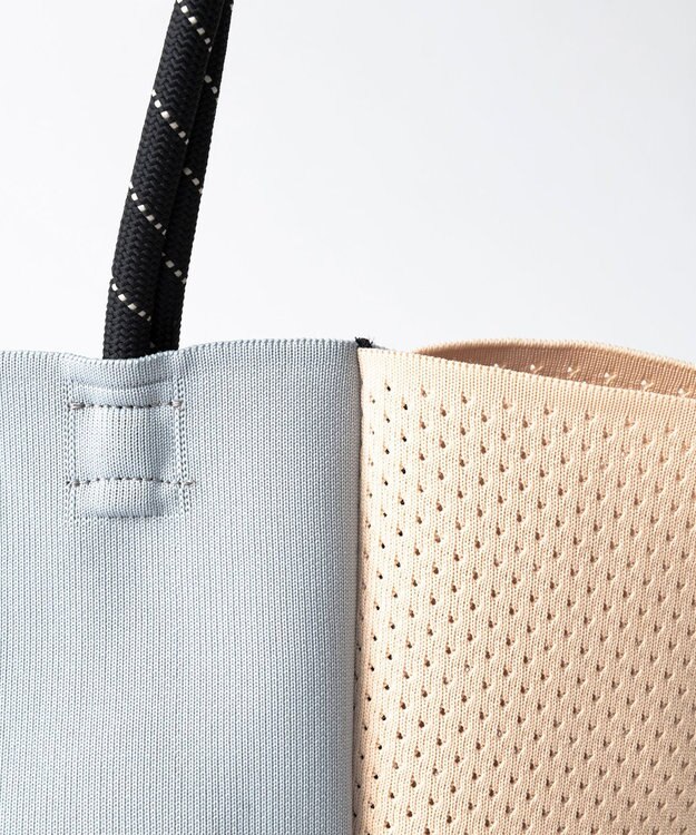 TRICOTE 【 軽くて丈夫・A4サイズ対応】ニットカラーバッグ 82BEIGE