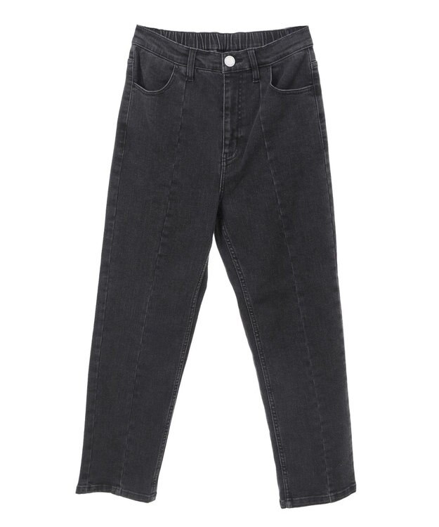 Green Parks 接触冷感ストレッチスキニーパンツ Black