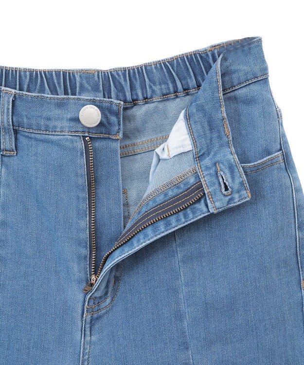 Green Parks 接触冷感ストレッチスキニーパンツ Indigo