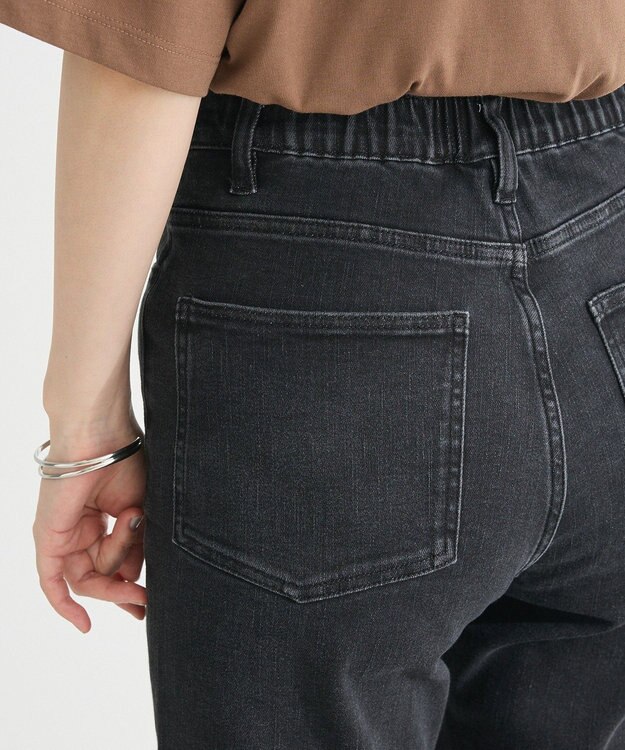 Green Parks 接触冷感ストレッチスキニーパンツ Black