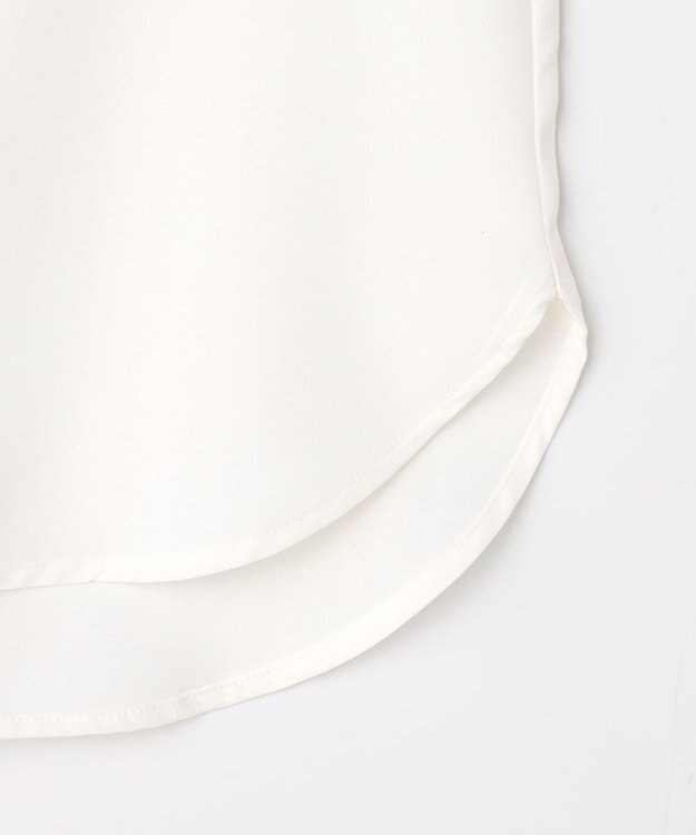 ANY SIS フリルネックスタンド ブラウス オフ