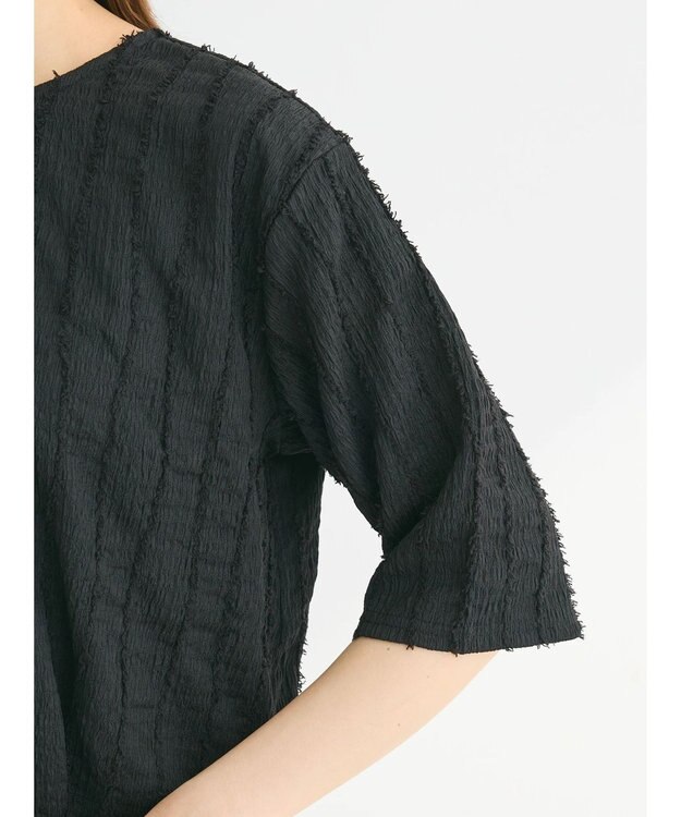 Green Parks ・ＥＬＥＮＣＡＲＥ　ＤＵＥ　ジャカードＴＥＥ Black