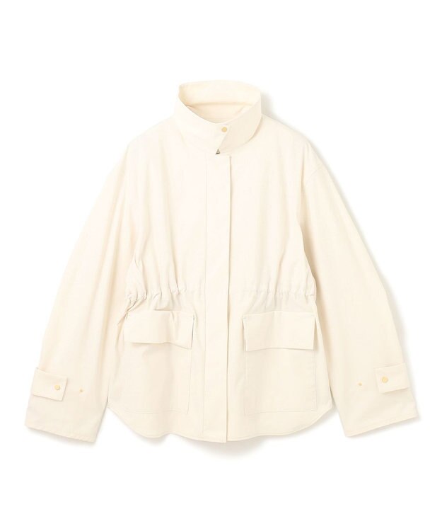 BEIGE， 【Precious 4月号掲載】IBERIS / スタンドカラーブルゾン Ecru