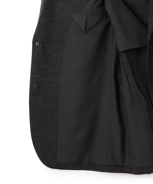 JOSEPH HOMME 【HIGH GRADE LINE】カスリウールワッシャー　ジャケット ブラック系