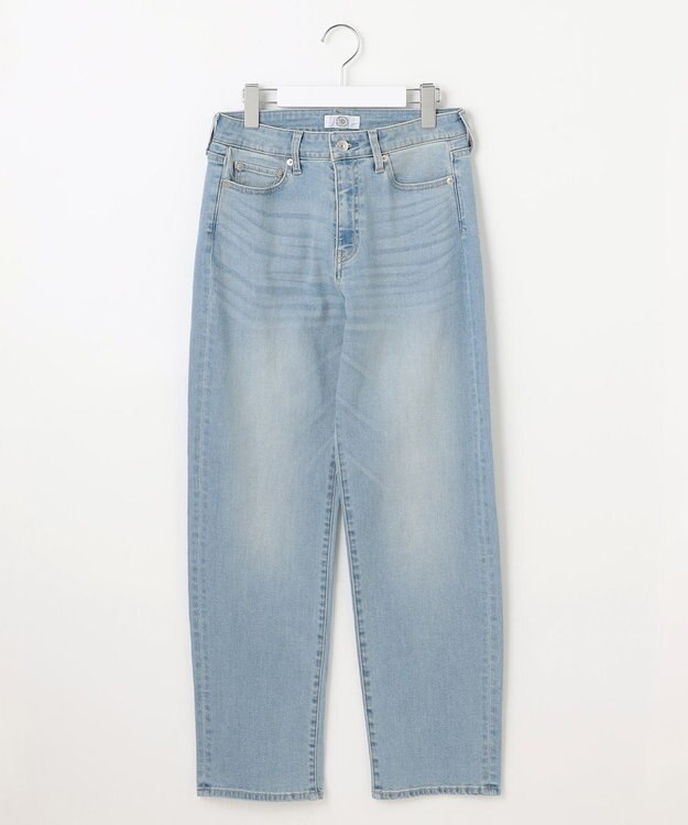 J.PRESS LADIES L 【洗える】BASIC STRETCH DENIM ボーイフィット デニム ブリーチ系