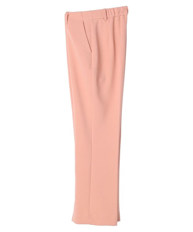 earth music&ecology カットツイルスリットセミフレアパンツ Pink