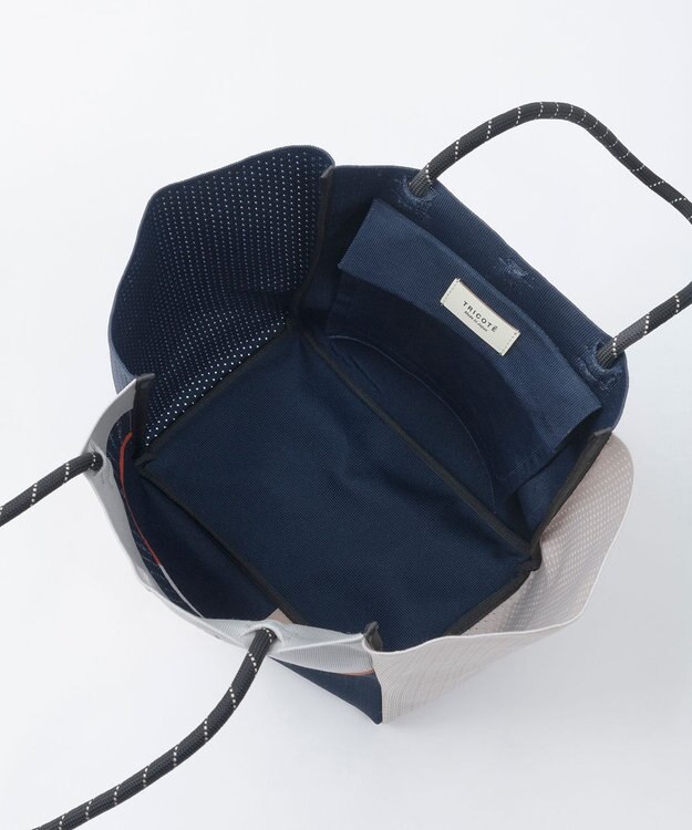TRICOTE 【リニューアル・軽くて丈夫・A4サイズ対応】サイドメッシュトートバッグ 82BEIGE