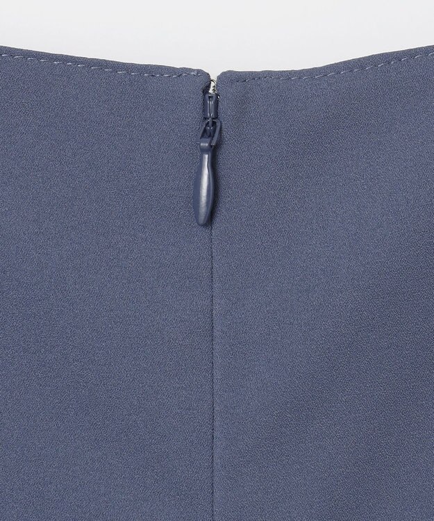 ANY SIS 【Lily Calin】チュールフリルトップス×ドレスセット ブルー×アイスグレー