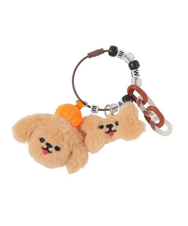 earth music&ecology アソートマスコットチャーム Light Brown