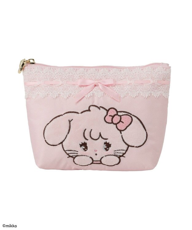 Maison de FLEUR Lil ala mode ポーチ Pink