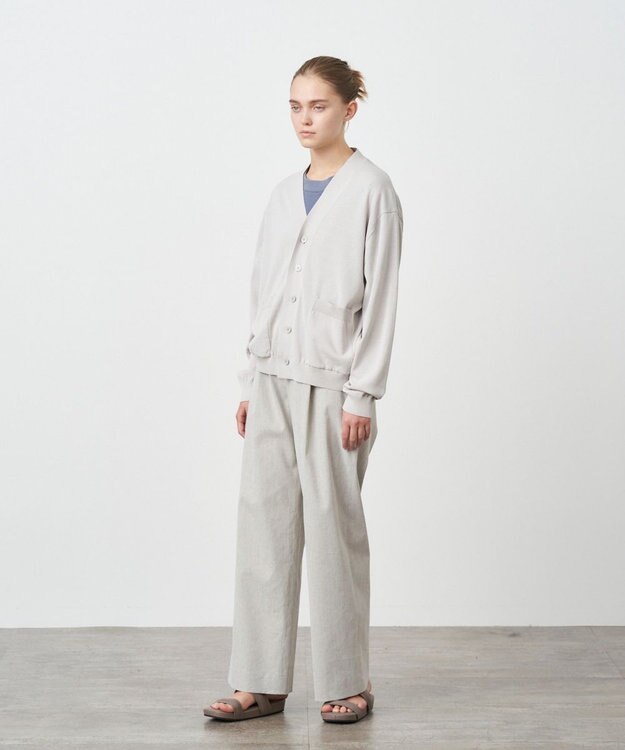 ATON HEAVY HEMP | ストレートパンツ GRAY