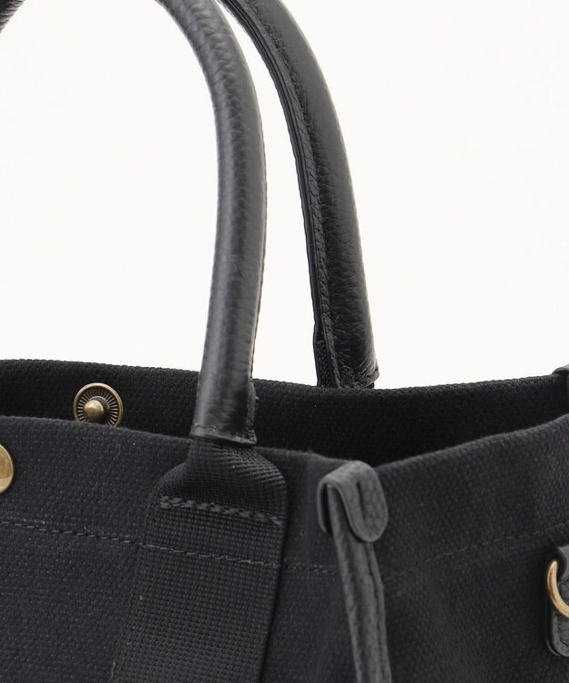 LA BAGAGERIE クラシックタテナガトート ブラック×ブラック