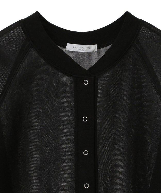 Green Parks シアーダンボールブルゾン Black