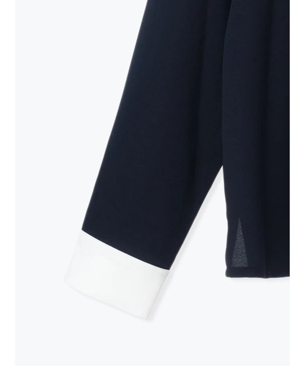 Te chichi フロントレースブラウス ネイビー