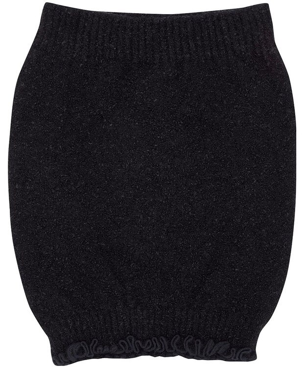 Wing あったか腹巻 マシュマロ糸を使用 やさしい肌ざわり ここちよいフィット感 軽いつけごこち 秋 冬 ER0585 ウイング／ワコール ブラック