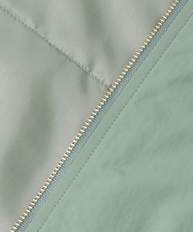 23区 【先行予約】ライトパディング ノーカラー アウター モスグリーン系