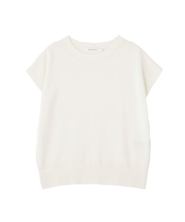 AMERICAN HOLIC フレンチスリーブニットプルオーバー Red