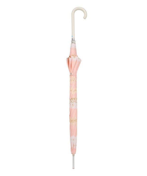 MOONBAT PAUL&JOE ACCESSOIRES(ポール＆ジョー アクセソワ) 長傘 総柄クリザンテーム コーラル