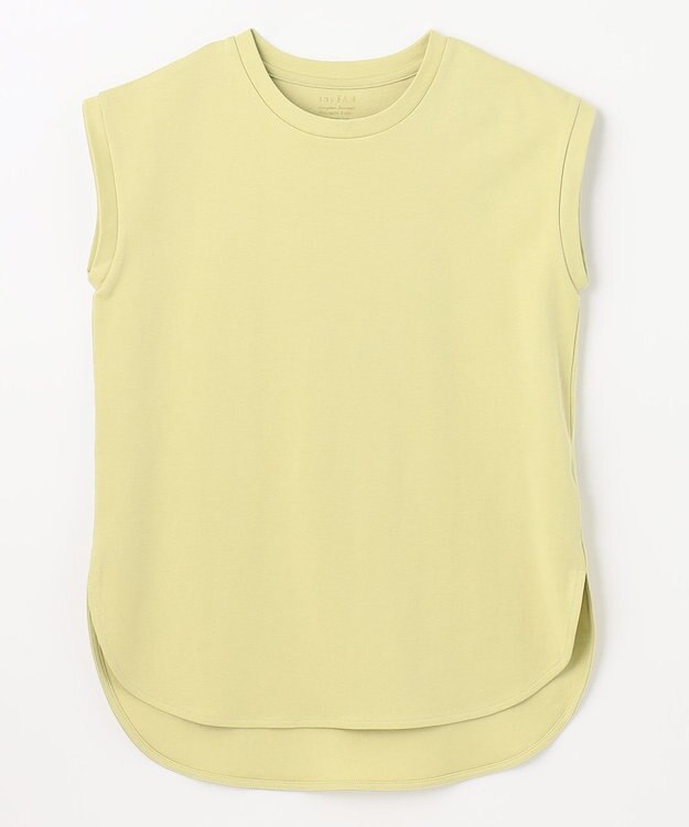ANY 【抗菌・防臭】プレミアムベーシックノースリーブ Tシャツ ライム