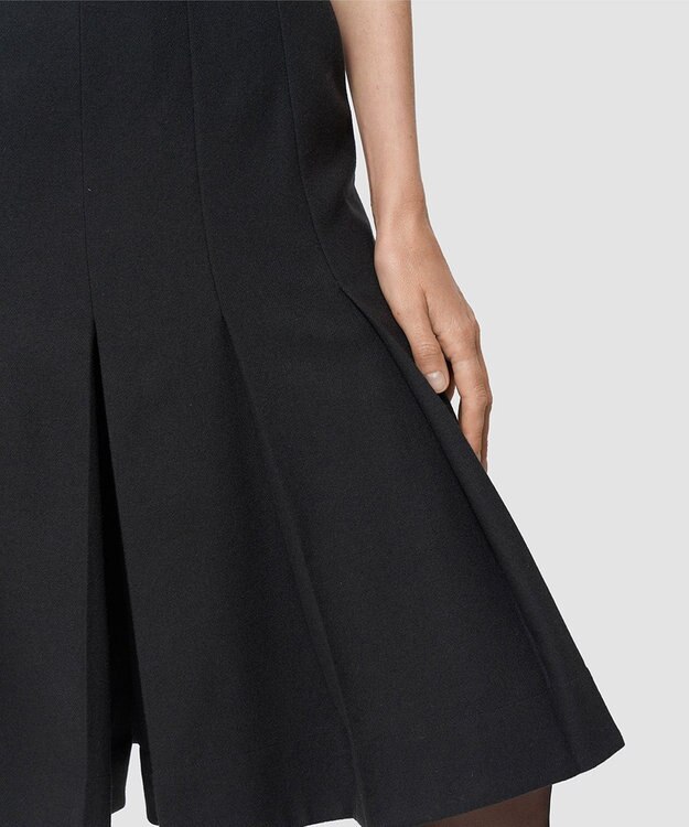 JOSEPH フランネルストレッチ　スカート Dark smoke