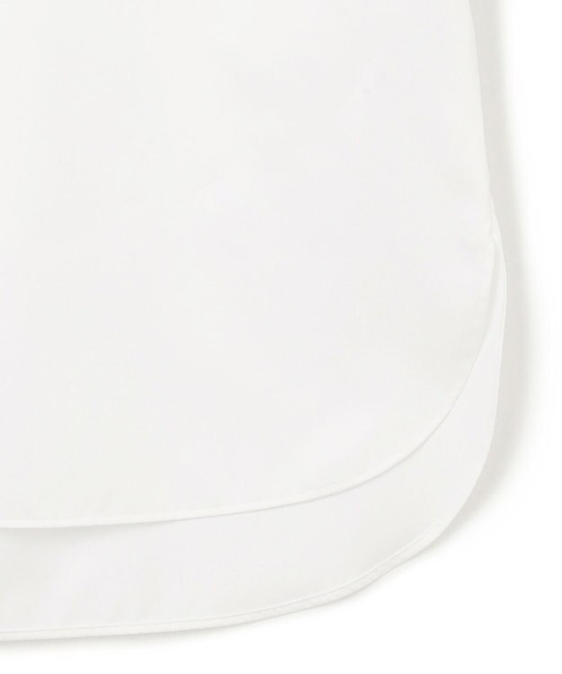 ICB 【洗える】 コットンサテンシャーティング シャツ オフホワイト系