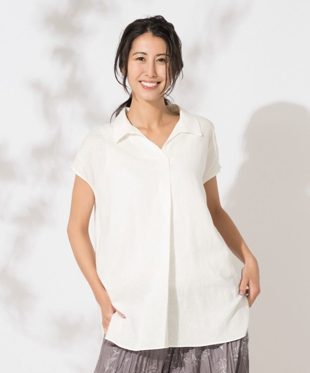 ONWARD Reuse Park 【UNFILO】ブラウス春夏 ホワイト