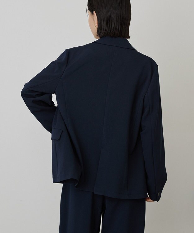 AMERICAN HOLIC 【イージーケア】テーラードジャケット Navy