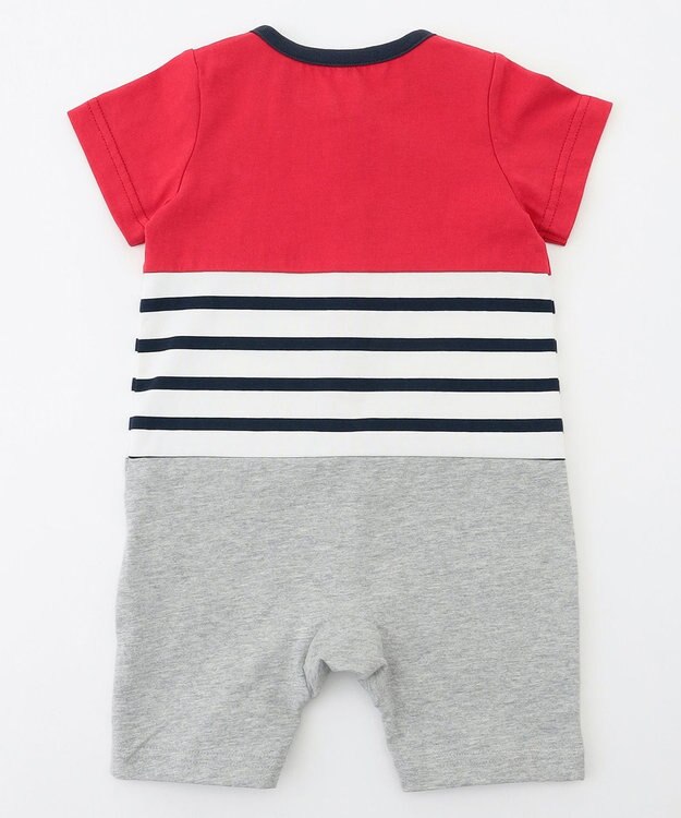 J.PRESS KIDS 【BOX付き】【70㎝】ロンパース&蝶ネクタイスタイ セット レッド系1