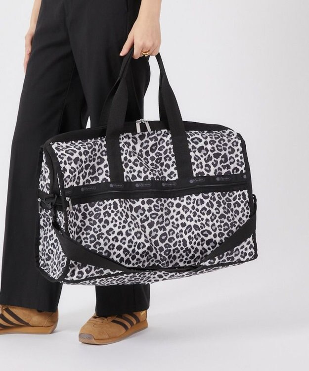 LeSportsac DELUXE LG WEEKENDER/ニュートラルレオパード ニュートラルレオパード