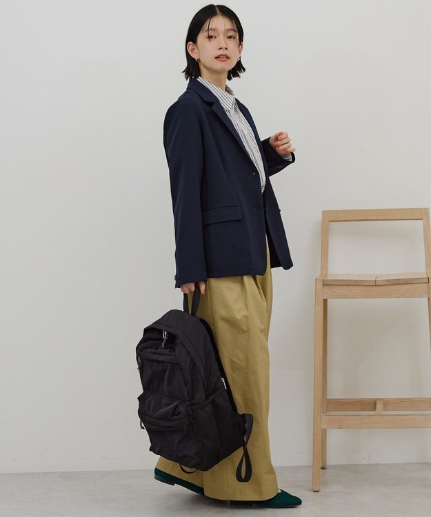 AMERICAN HOLIC 【イージーケア】テーラードジャケット Navy