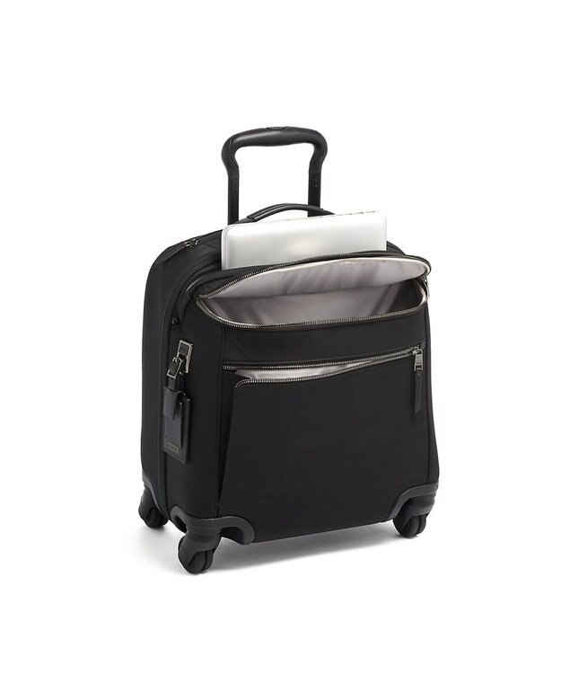TUMI レディス  VOYAGEUR 「オックスフォード」コンパクト・キャリーオン BLACK/GUNMETAL