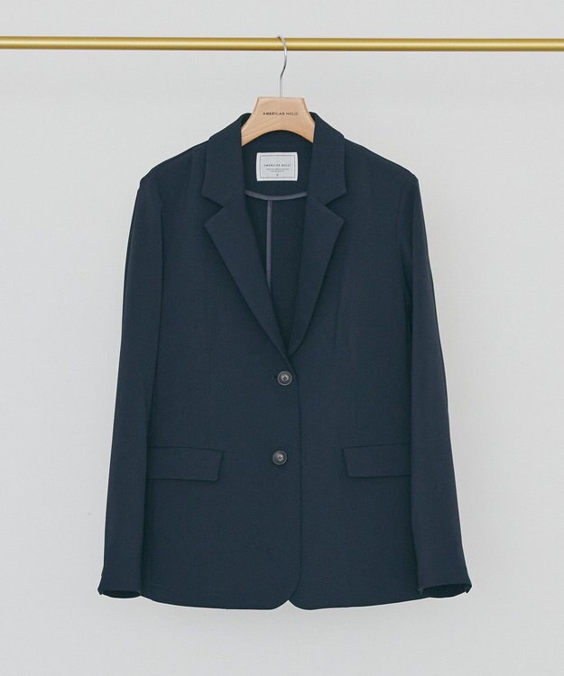 AMERICAN HOLIC 【イージーケア】テーラードジャケット Navy