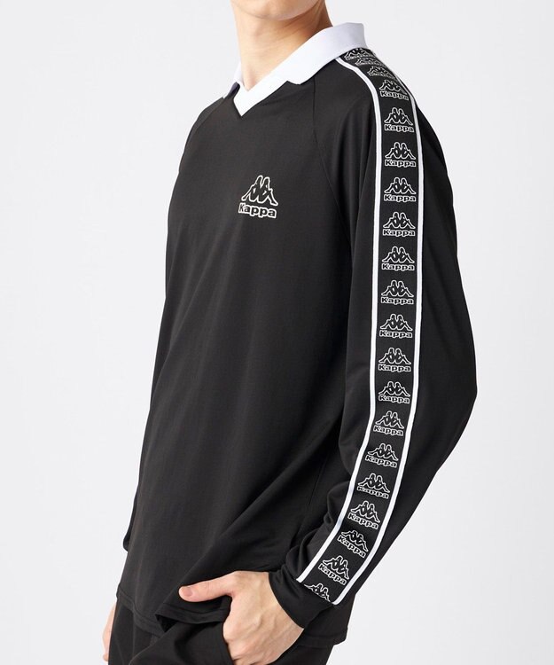 OP／FILA 【Kappa】ゲームシャツラッシュガード ブラック