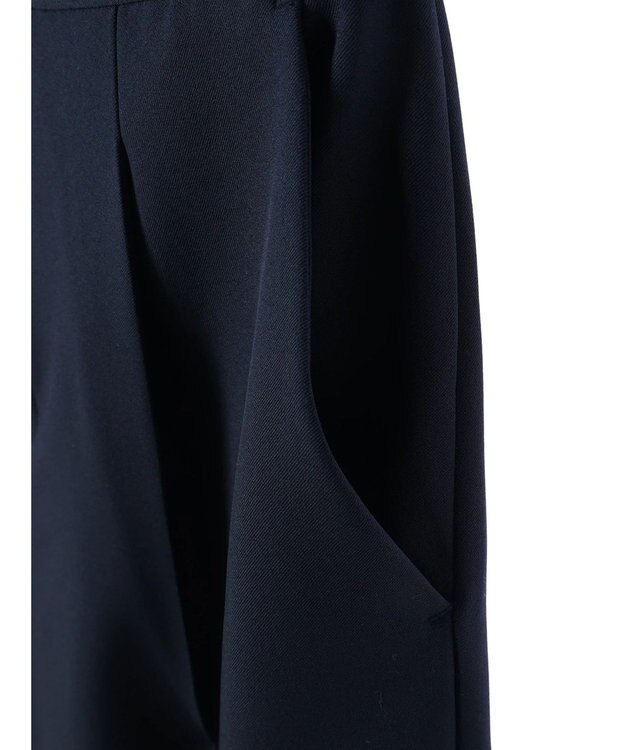 Green Parks ｅｆ－ｄｅ　タックテーパードパンツ Dark Navy