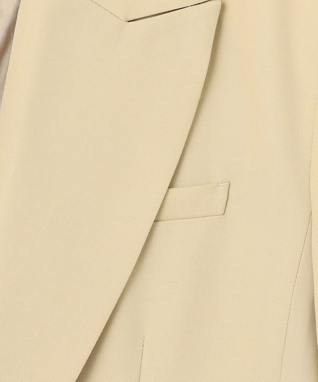 NAVE 【Nave・セットアップ可】ウールポリエステルツイルジャケット ベージュ系