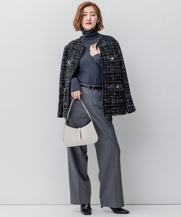 23区 DEMELLIER TOKYO ハンド バッグ アイボリー系