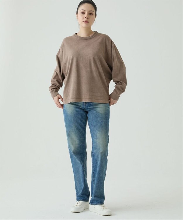 caqu caqu x GoodOn dolman sleeve tee  ドルマンスリーブTシャツ brown